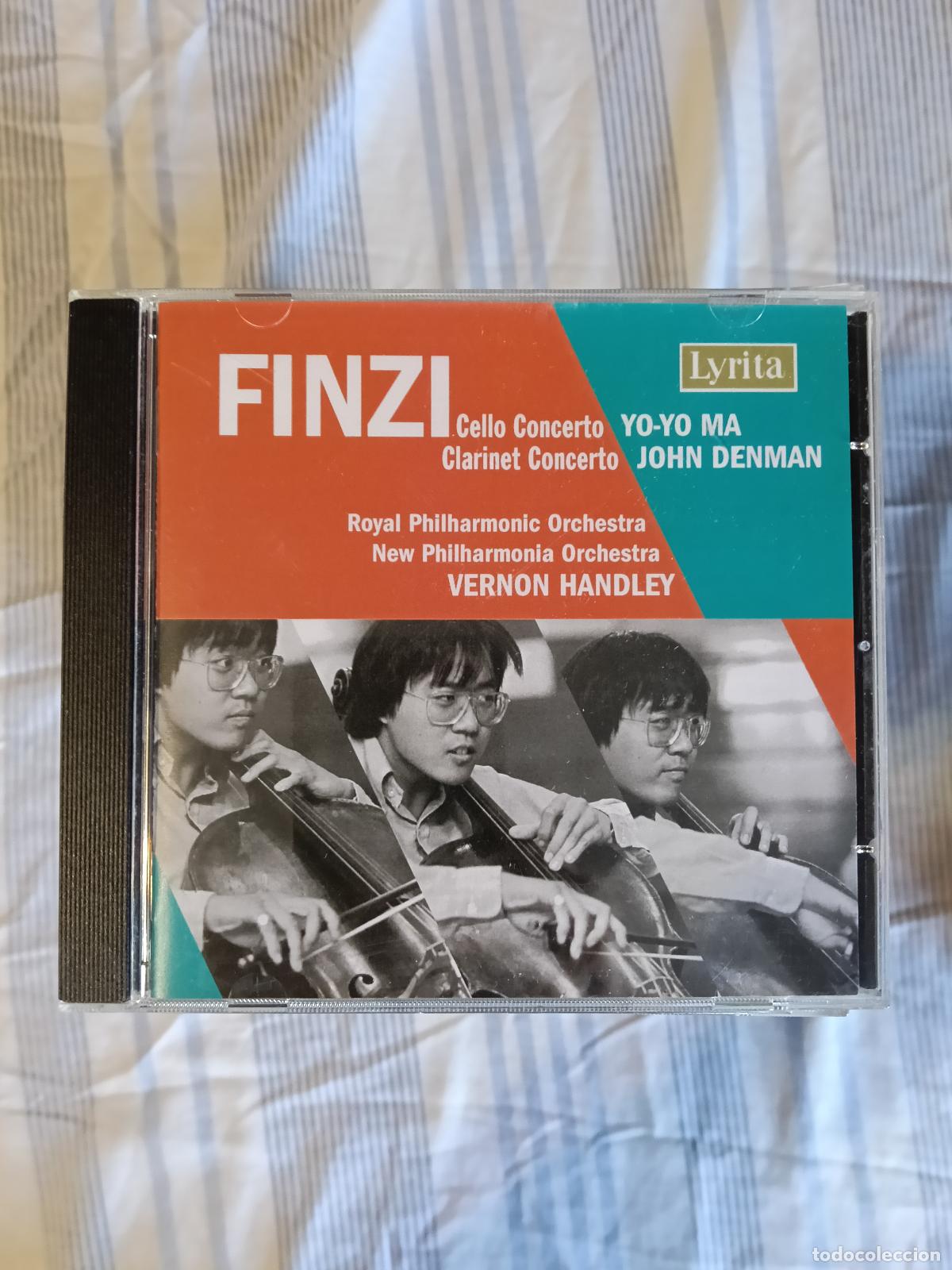 CDs de M&uacute;sica: CD FINZI YO-YO MA JOHN DENMAN