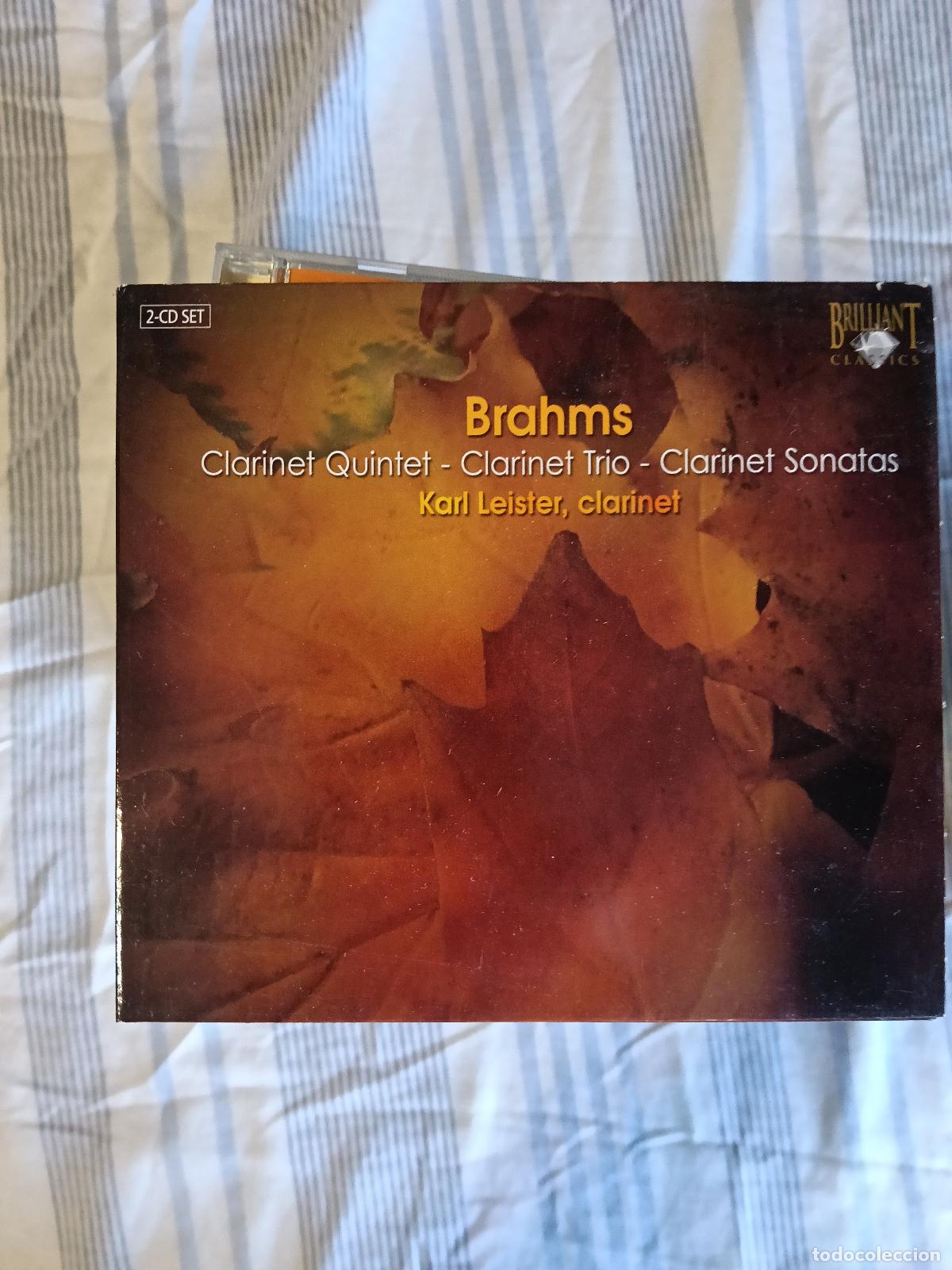 CD di Musica: CD BRAHMS CLAARINET QUINTET TRIO SONATAS