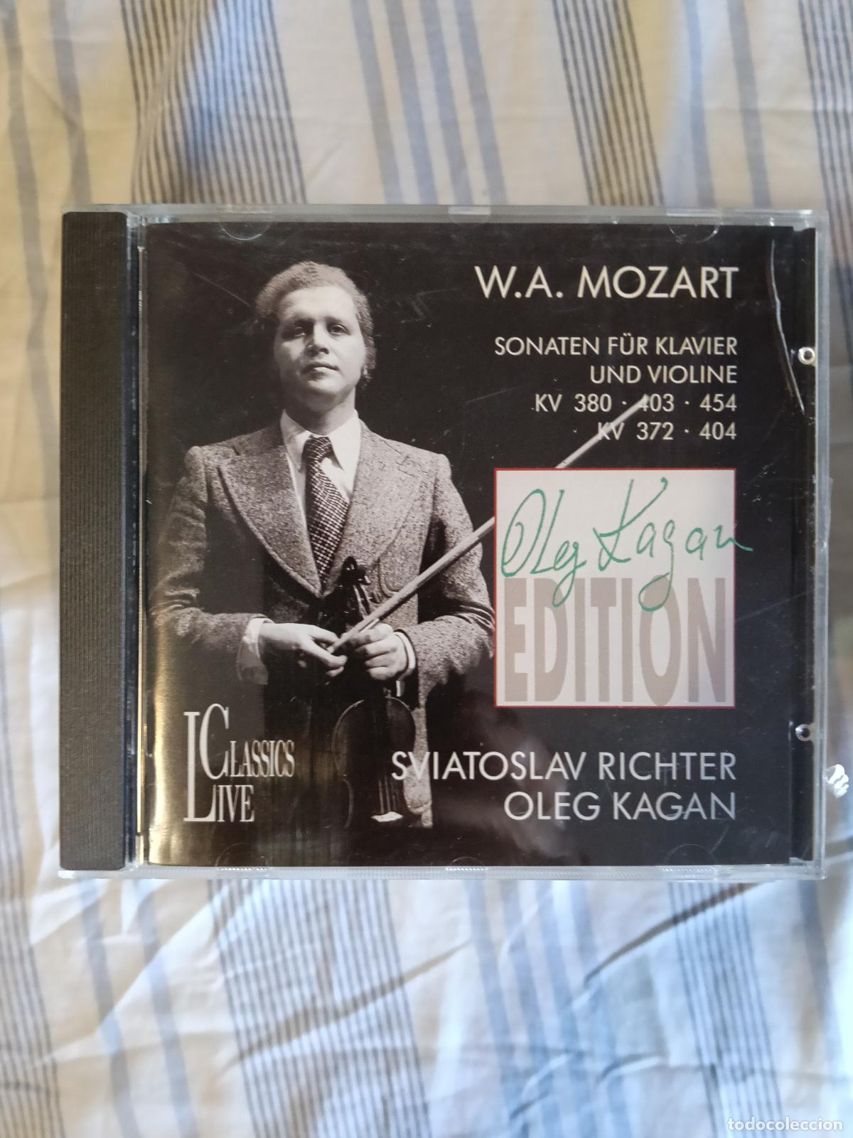 CDs de M&uacute;sica: CD OLEG KAGAN EDITION MOZART RICHTER KAGAN