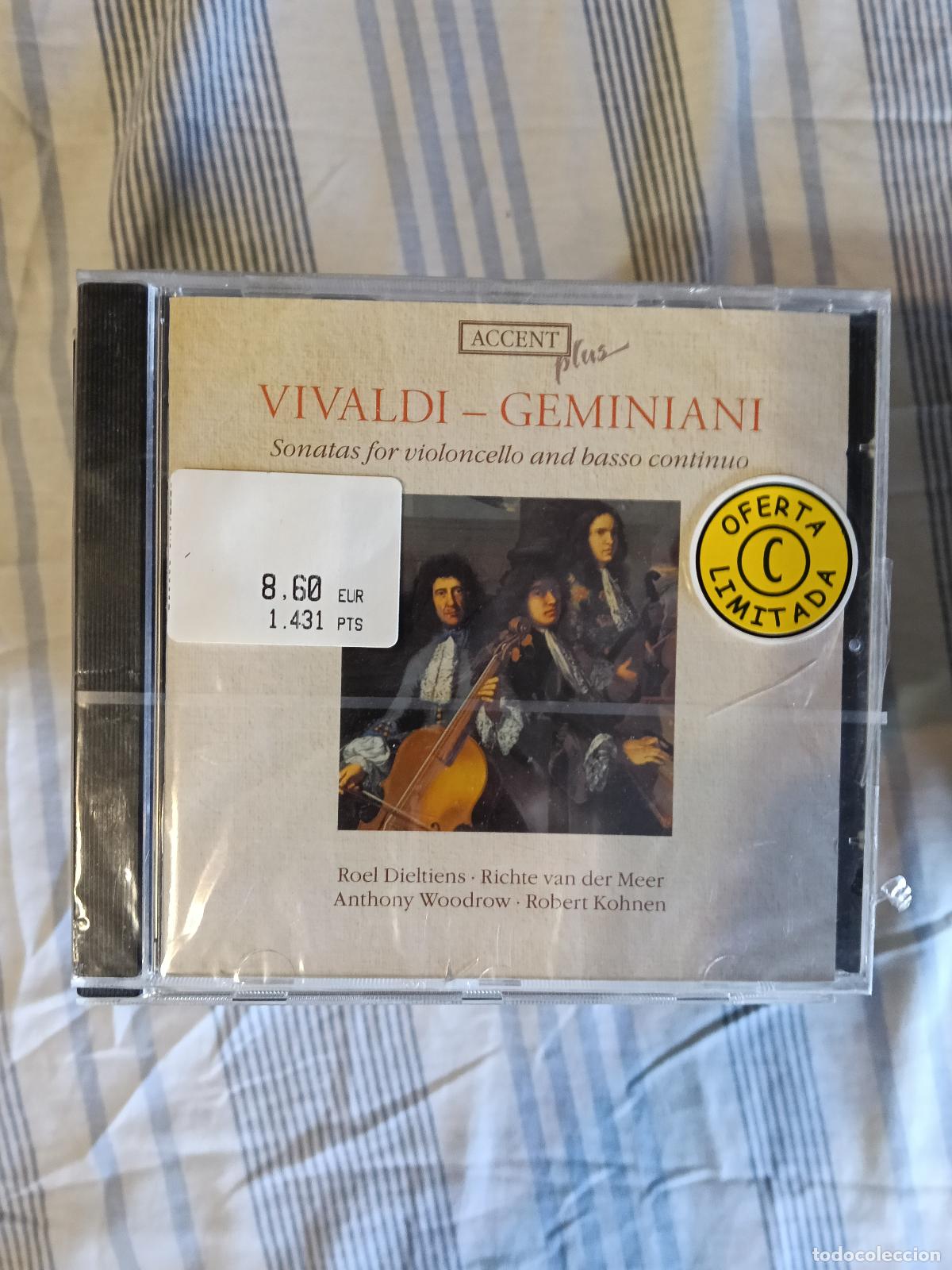 CDs de M&uacute;sica: CD VIVALDI GEMINIANI