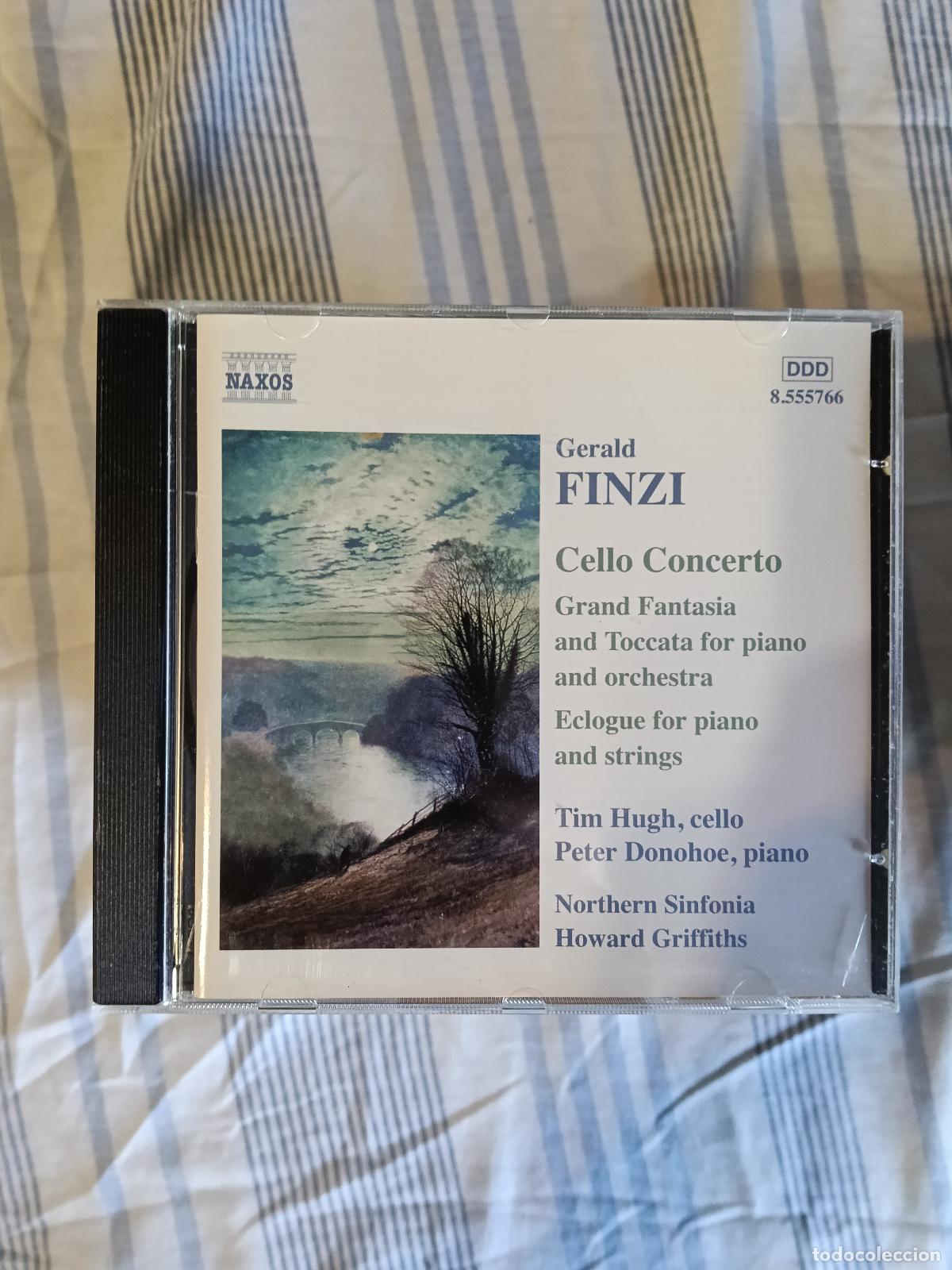 CDs de M&uacute;sica: CD GERALD FINZU CELLO CONCERTO