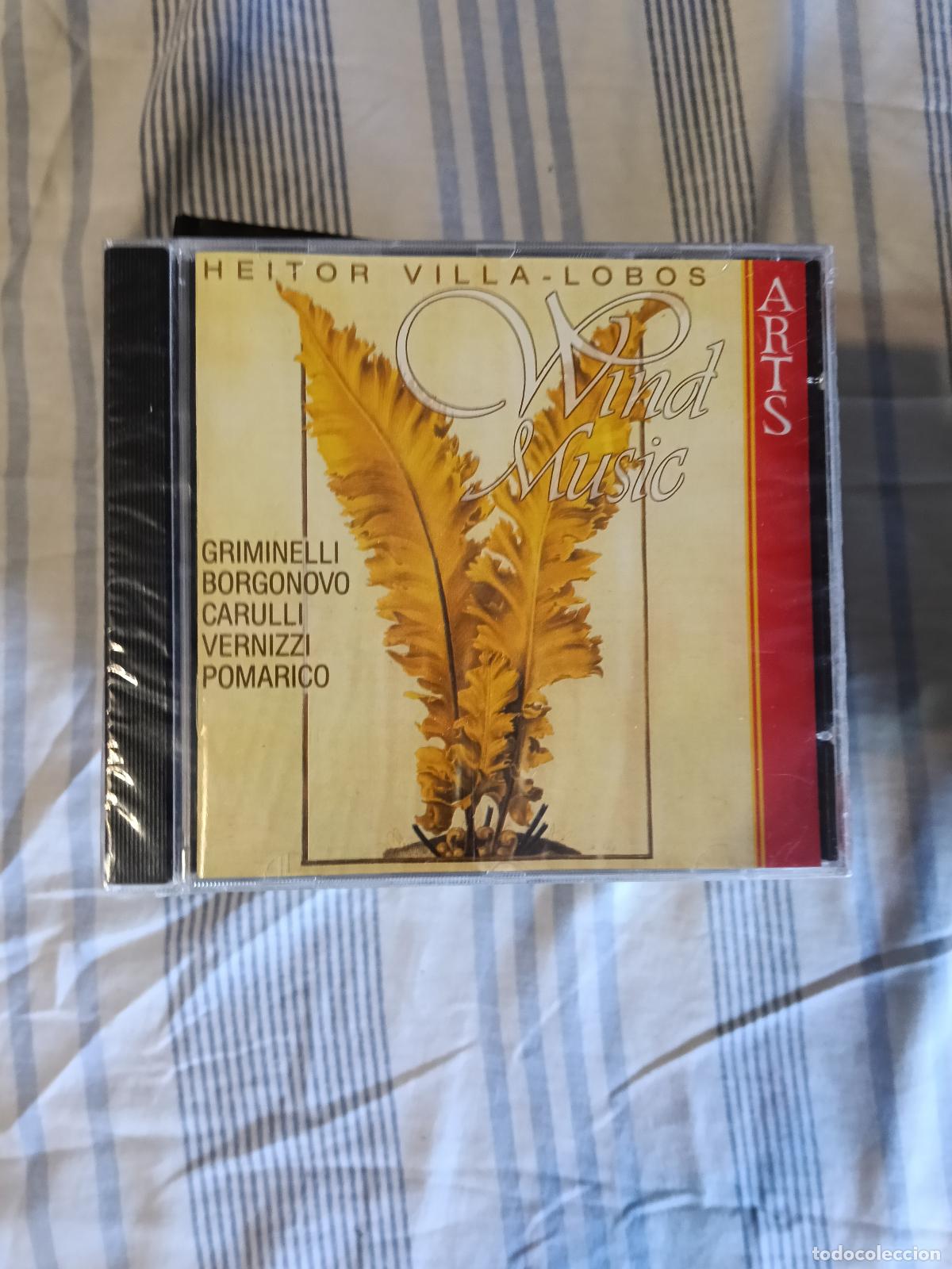 CDs de M&uacute;sica: CD HEITOR VILLA-LOBOS GRIMINELLI BORGONOVO