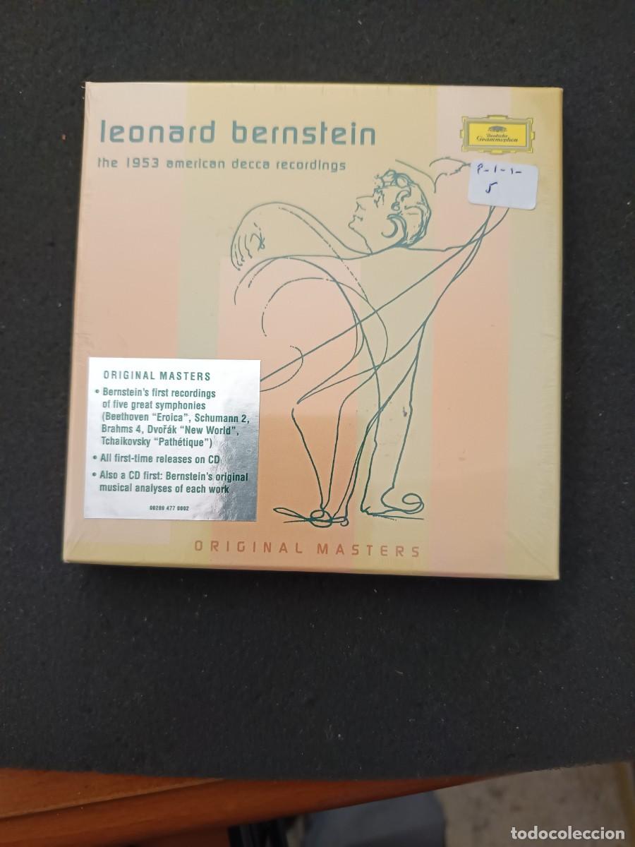 CDs de M&uacute;sica: CAJA 5 CD. LEONARD BERNSTEIN. THE 1953 AMERICAN DECCA RECORDINGS. ORIGINAL MASTERS.