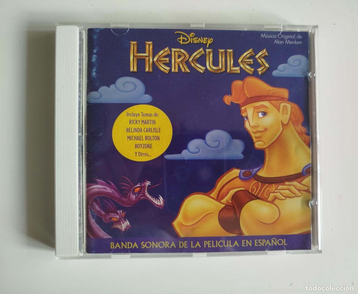 CDs de M&uacute;sica: H&eacute;rcules (Disney) Banda Sonora en Espa&ntilde;ol - CD BSO