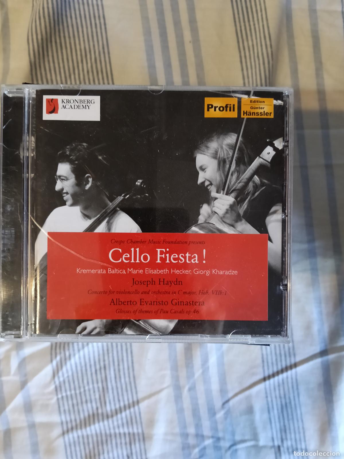 CDs de M&uacute;sica: CD CELLO FIESTA! JOSEP HAYDN GINASTETA