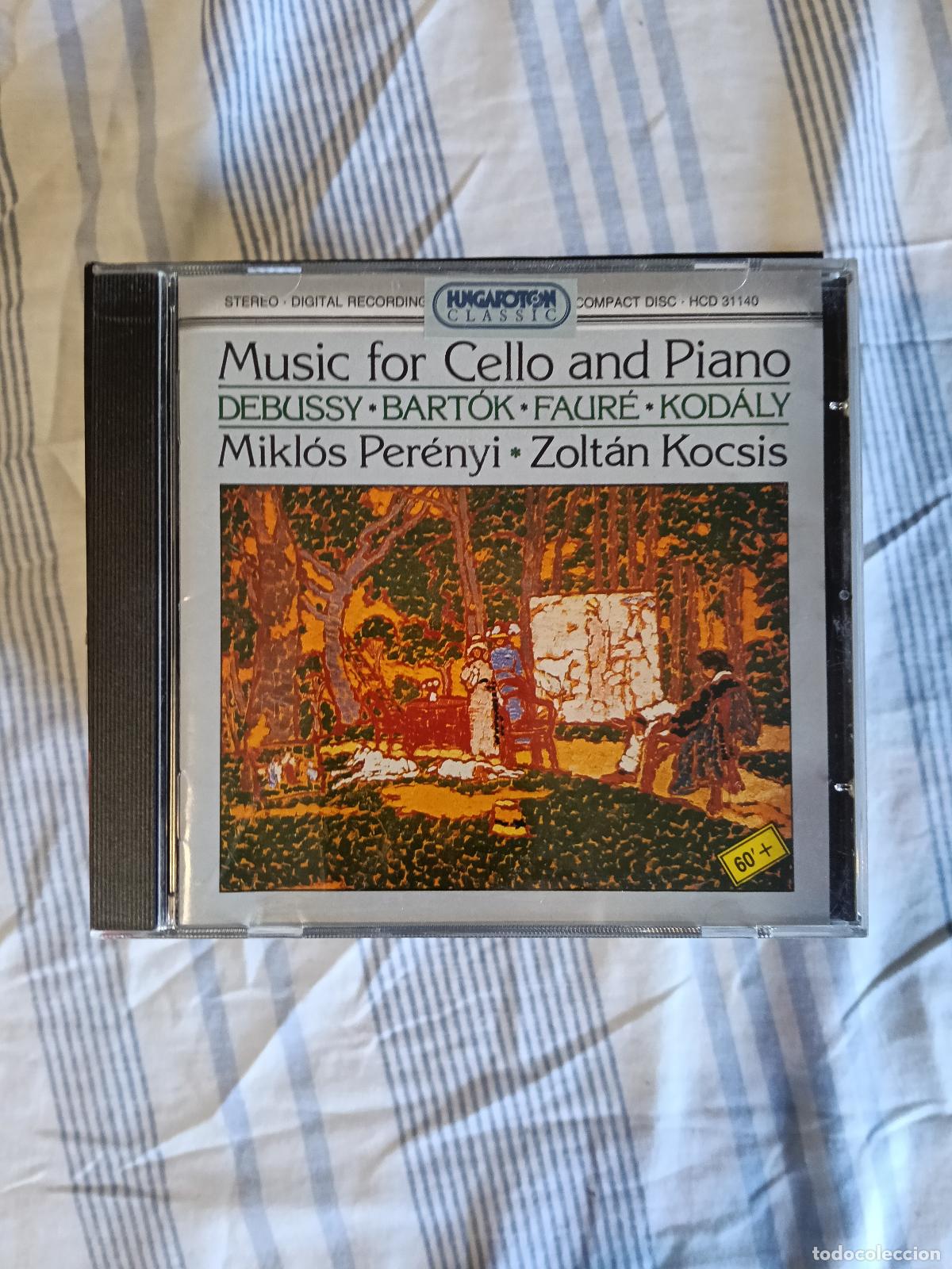 CDs de M&uacute;sica: CD MUSIC FOR CELLO ANDA PIANO PERENYI KOCSIS