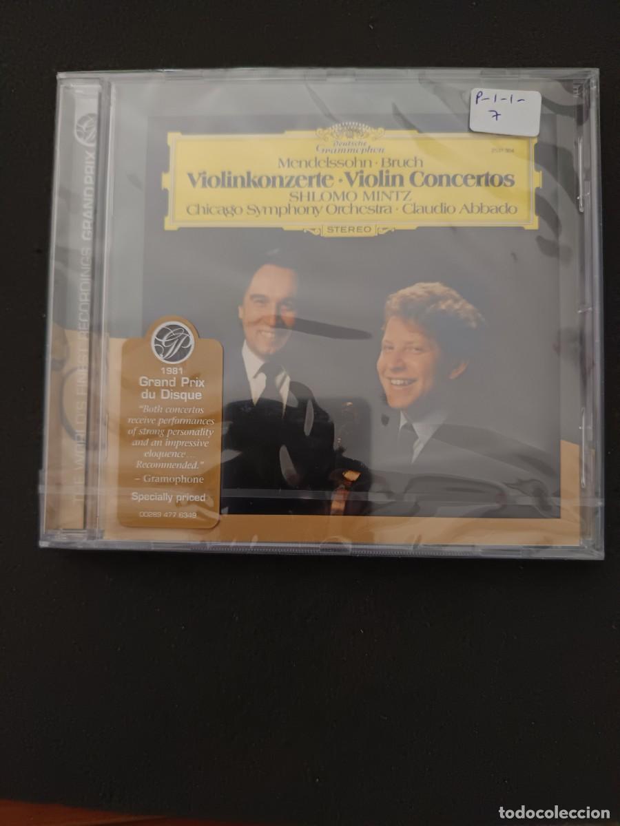 CDs de M&uacute;sica: MENDELSSOHN. BRUCH. VIOLIN CONCERTOS. SHLOMO MINTZ. CLAUDIO ABBADO