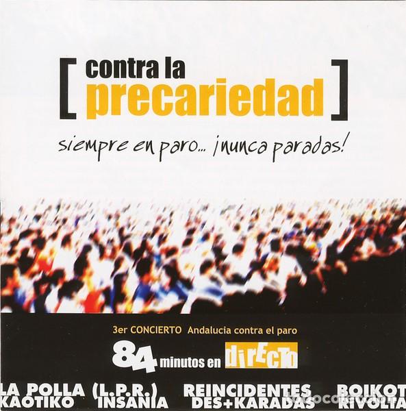CDs de M&uacute;sica: Contra La Precariedad Siempre En Paro... &iexcl;Nunca Paradas! - 2xCD