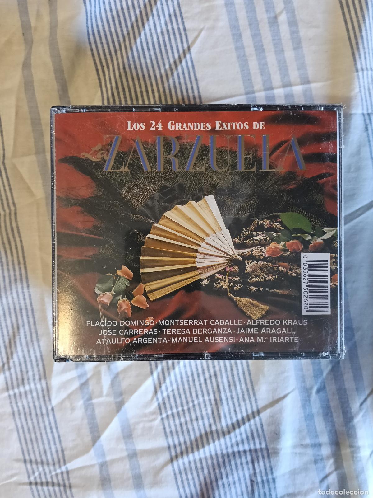 CDs de M&uacute;sica: CD LOS 24 GRANDES EXITOS DE LA ZARZUELA