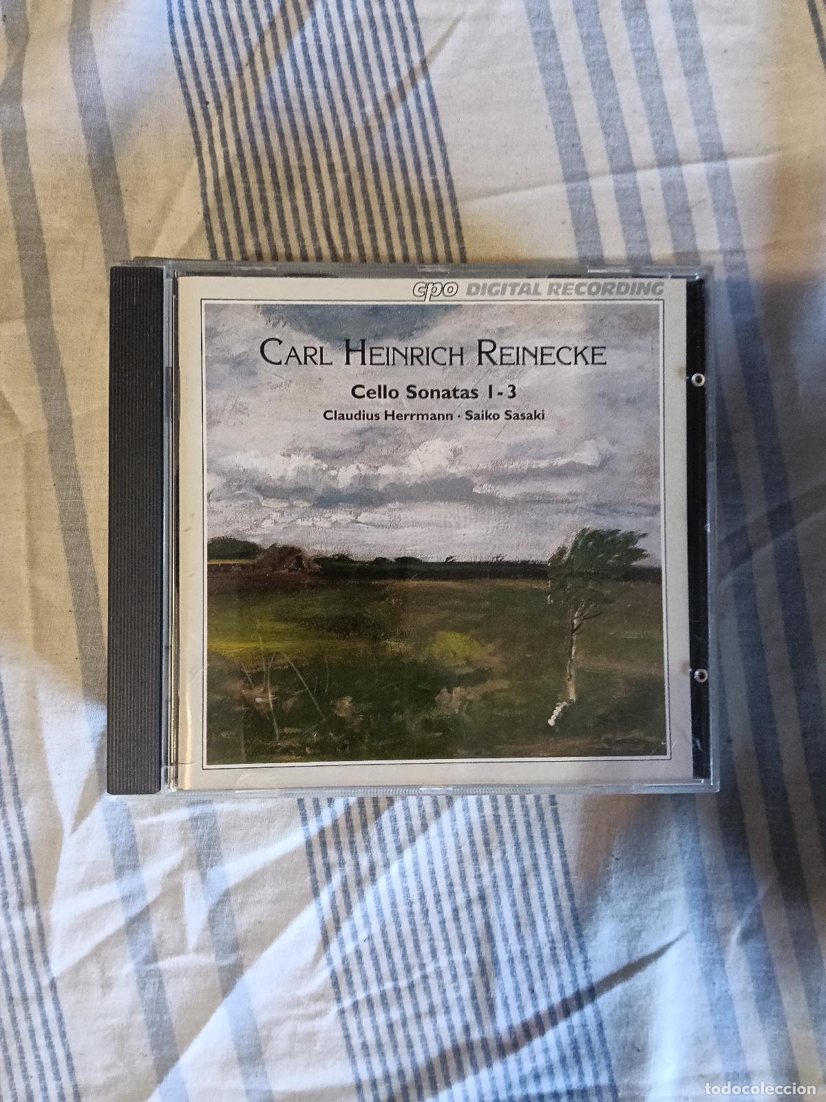 CDs de M&uacute;sica: CD GARL HEINRICH REINECHE CELLO SONATAS 1-3