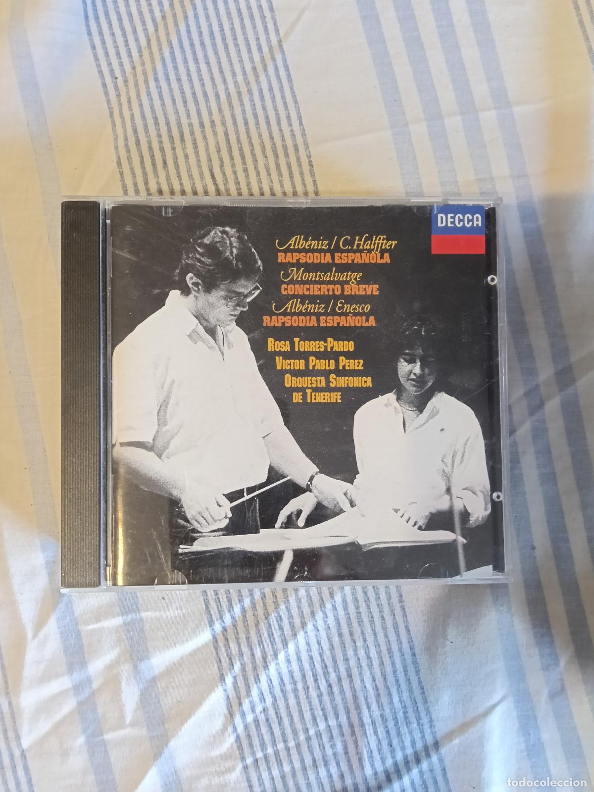 CDs de M&uacute;sica: CD ALBENIZ HALFFTER RAPSODIA ESPA&Ntilde;OLA MONTSALVATGE