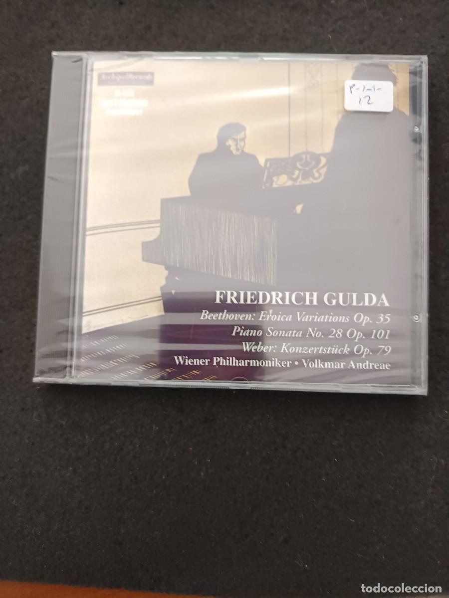 CDs de M&uacute;sica: FRIEDRICH GULDA. BEETHOVEN: EROICA VARIATIONS. PIANO SONATA 28. WEBER: KONZERTST&Uuml;CK OP. 79