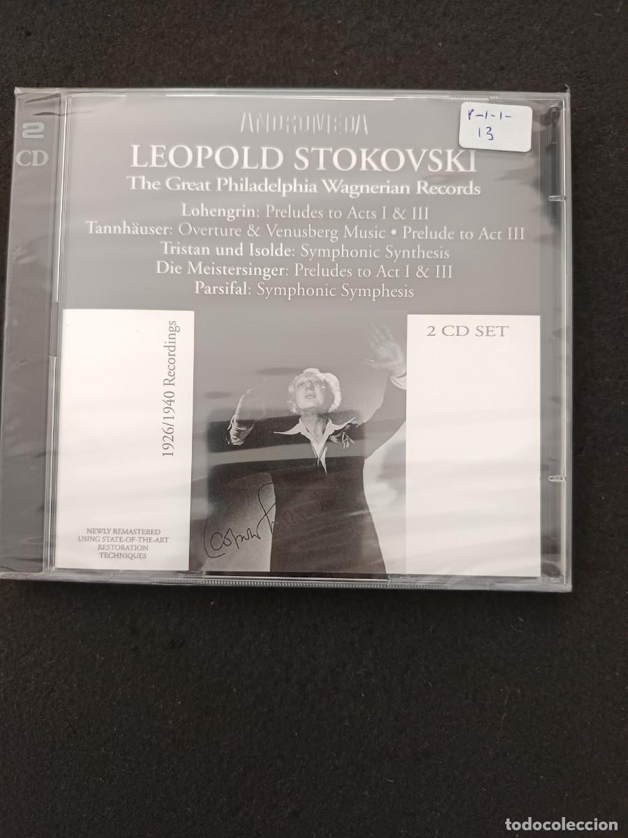CDs de M&uacute;sica: 2 CD. LEOPOLD STOKOVSKI. THE GREAT PHILADELPHIA WAGNERIAN RECORDS