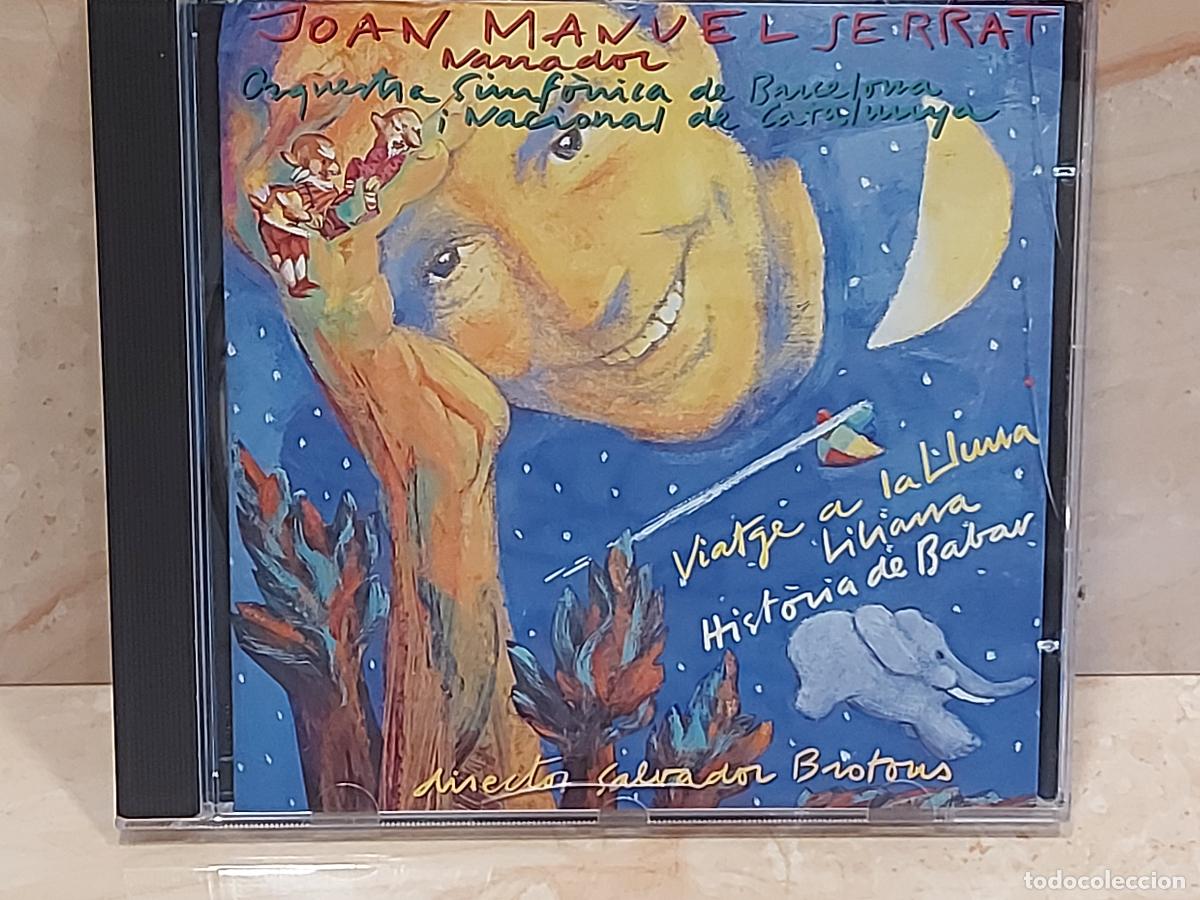 CDs de M&uacute;sica: JOAN MANUEL SERRAT / OBC / SALVADOR BROTONS / NARRADOR / CD-AUVIDIS-1997 / DE LUJO