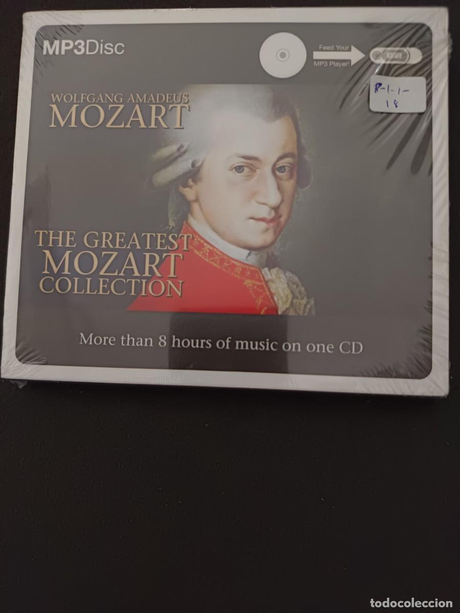 CDs de M&uacute;sica: MP3 DISC. MOZART. THE GREATEST MOZART COLLECTION. MORE THAN 8 HOURS OF MUSIC ON ONE CD (MP3DISC)