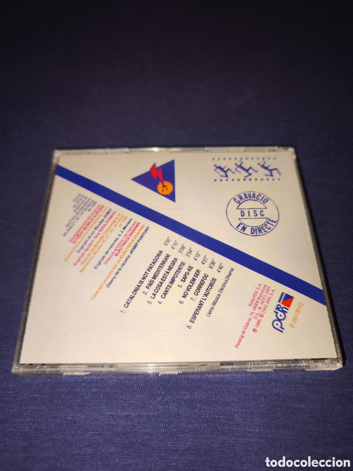 CDs de m&uacute;sica: El&egrave;ctrica Dharma No volem ser - Foto 2