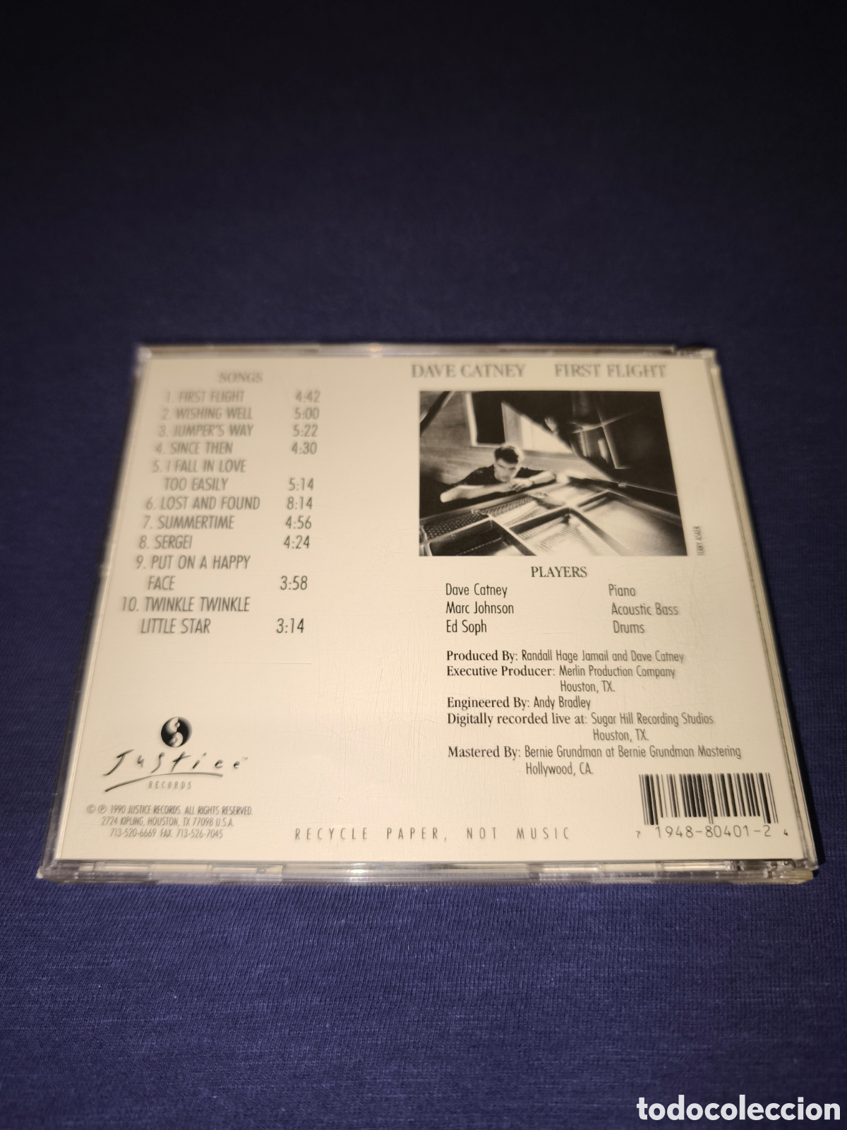 CDs de m&uacute;sica: Dave Catney First Flight - Foto 2