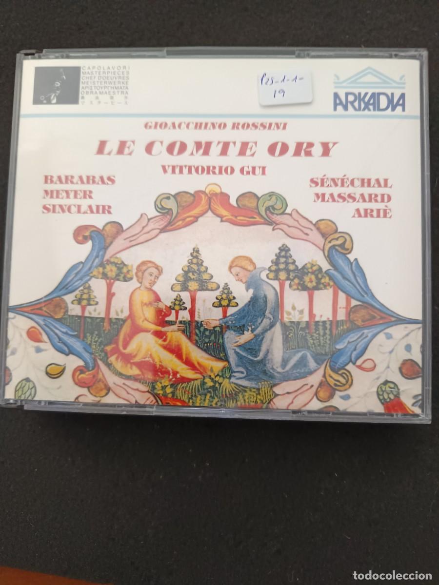 CDs de M&uacute;sica: CAJA 2 CD. GIOACCHINO ROSSINI. LE COMTE ORY. DIRECTOR: VITTORIO GUI