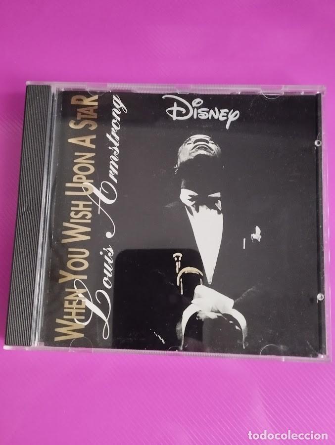 CDs de M&uacute;sica: CD Louis Amstrong Disney When you wish upon a star