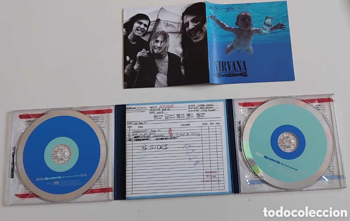 CDs de M&uacute;sica: Nirvana Nevermind deluxe 20 aniversario