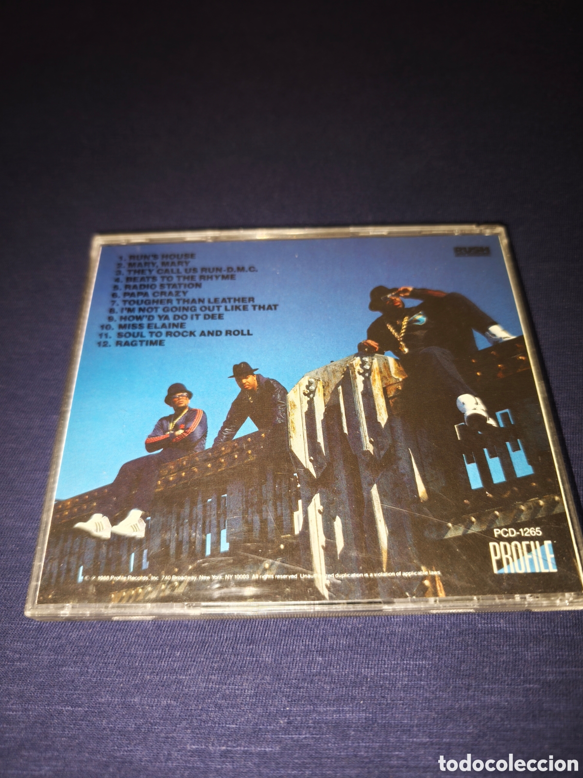 CDs de m&uacute;sica: Run DMC Tougher than leather - Foto 2