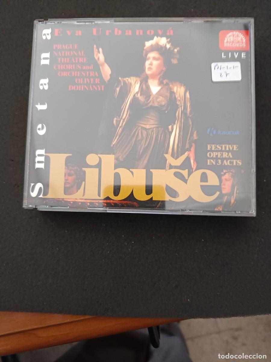CDs de M&uacute;sica: CAJA 2 CD. SMETANA. LIBUSE. EVA URBANOV&Aacute;. DIRECTOR: OLIVER DOHN&Aacute;NYI
