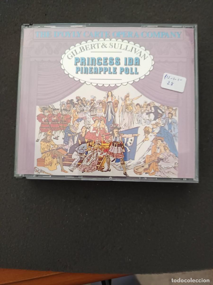 CDs de m&uacute;sica: CAJA 2 CD. GILBERT & SULLIVAN. PRINCESS IDA. PINEAPPLE POLL - Foto 1