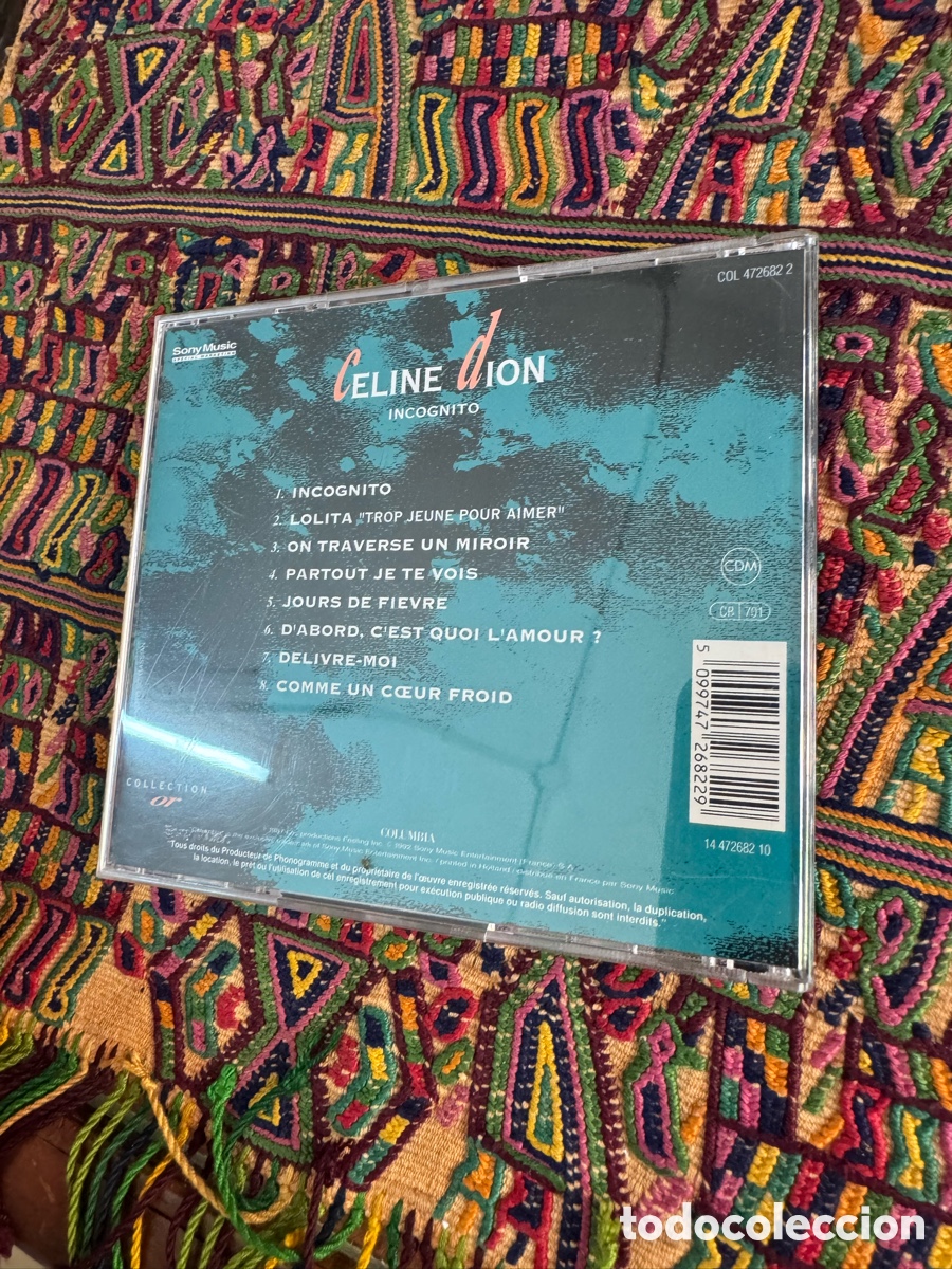 CDs de m&uacute;sica: Celine Dion Inc&oacute;gnito Inedit - Foto 3