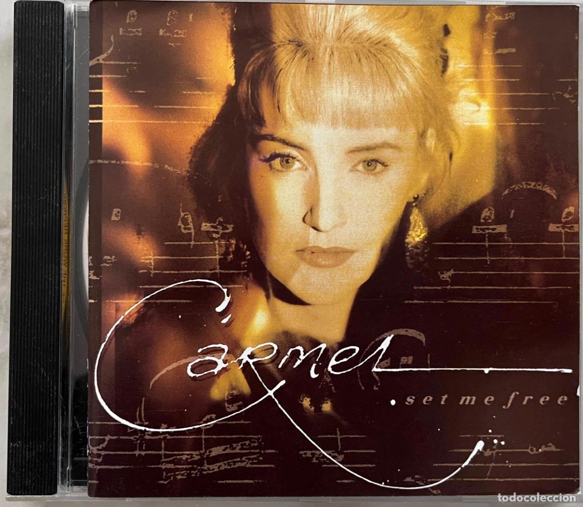 CDs de M&uacute;sica: CARMEL. SET ME FREE. CON BRIAN ENO. CD ESPA&Ntilde;A 1991