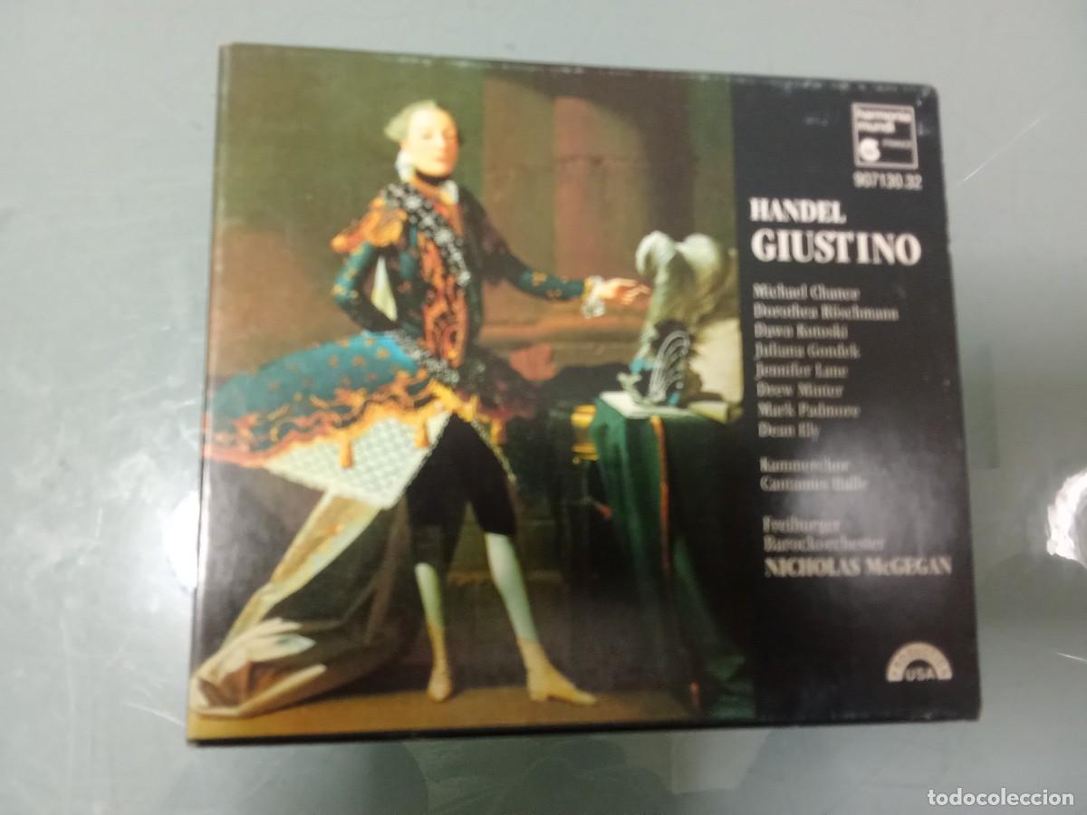 CDs de M&uacute;sica: HANDEL - Giustino...