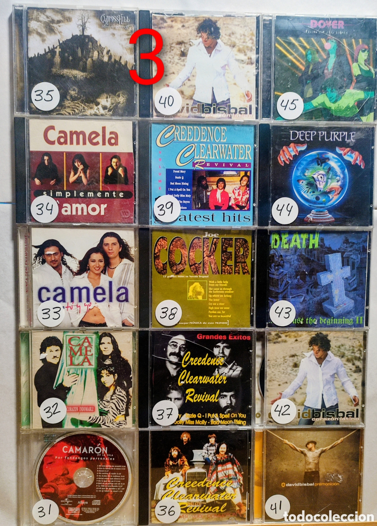 CDs de M&uacute;sica: CDs red 31 - 45 CDs CDs