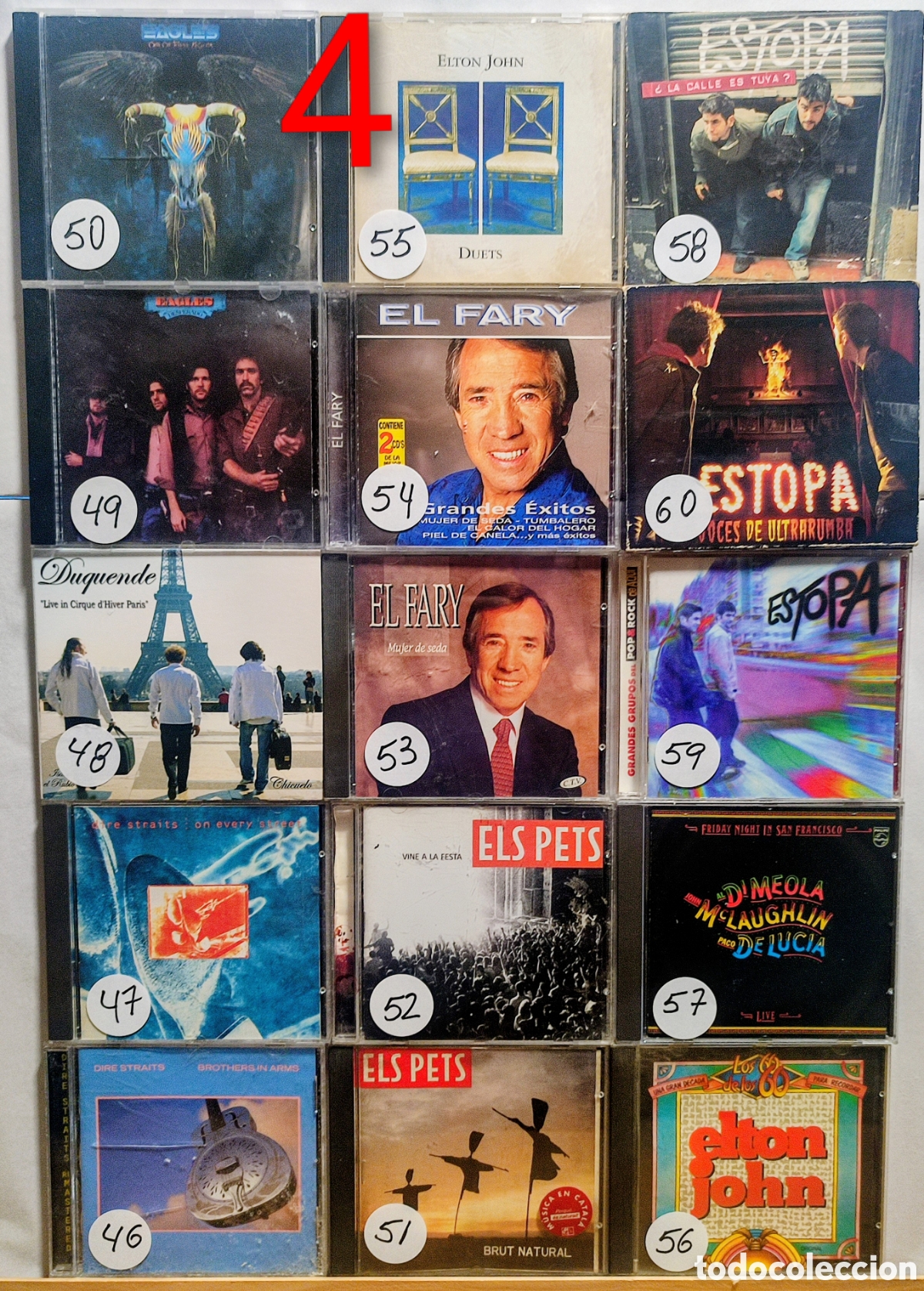 CDs de M&uacute;sica: CDs ref 46-58 CDs CDs