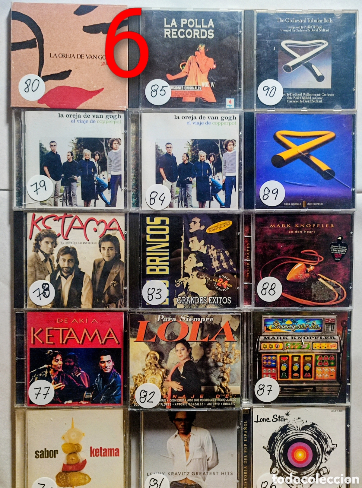 CDs de M&uacute;sica: CDs ref 76-90 CDs CDs