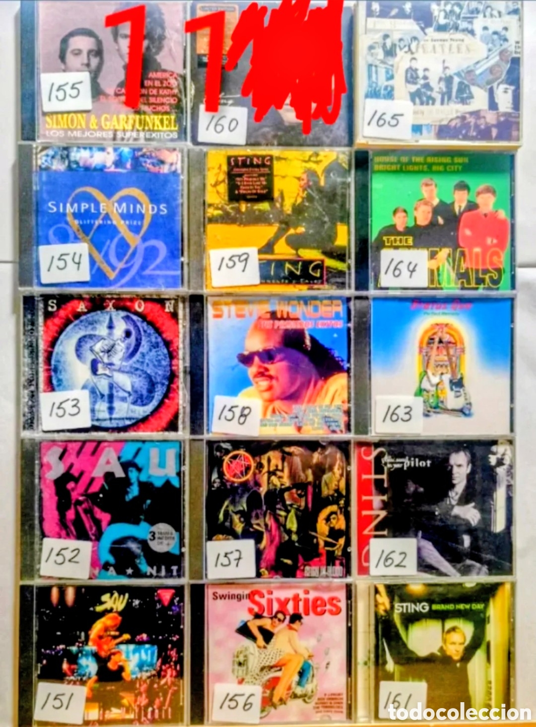 CDs de M&uacute;sica: CDs red 151 - 165 CDs CDs