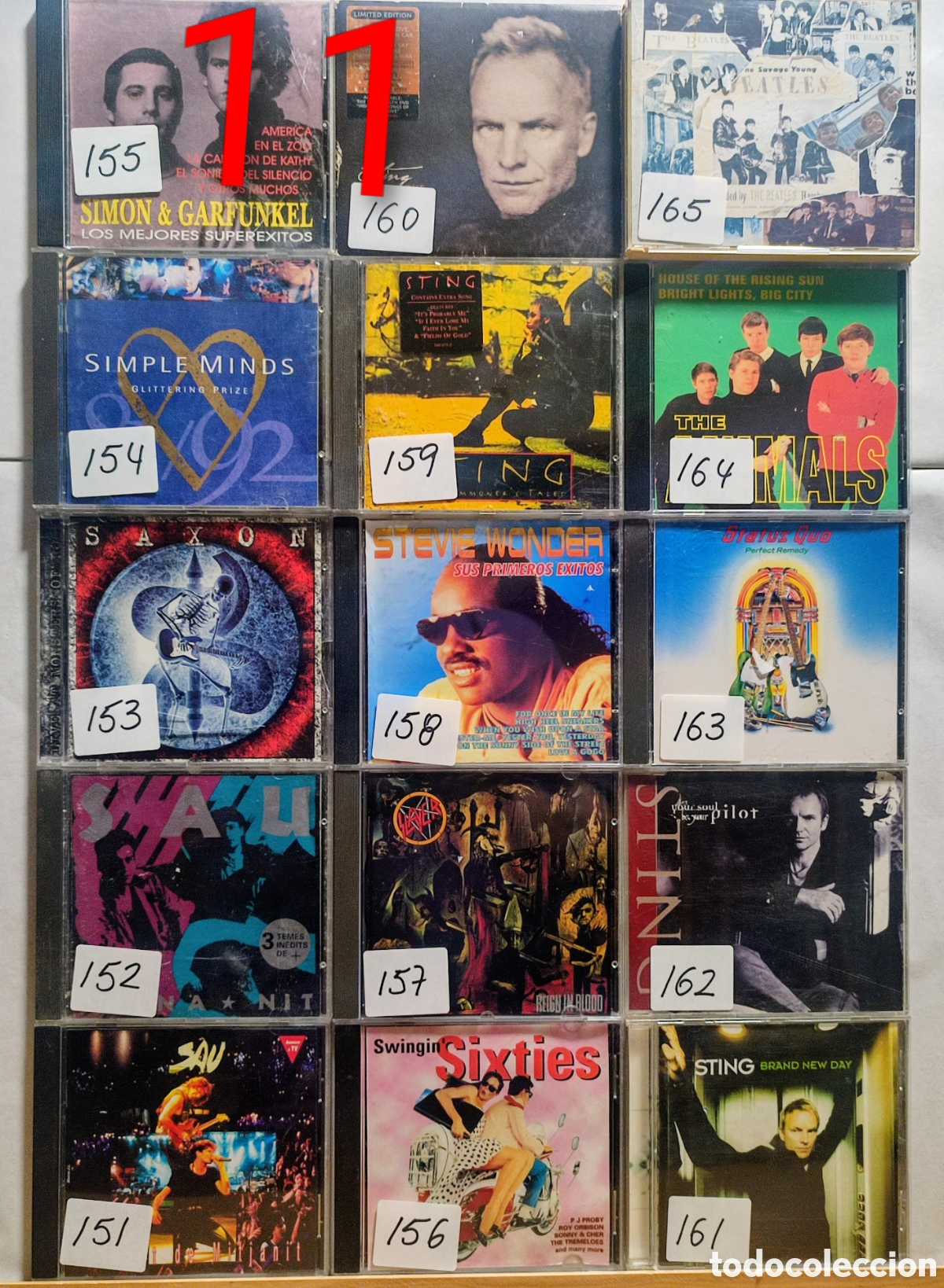 CDs de M&uacute;sica: CDs red 151 - 165 CDs CDs