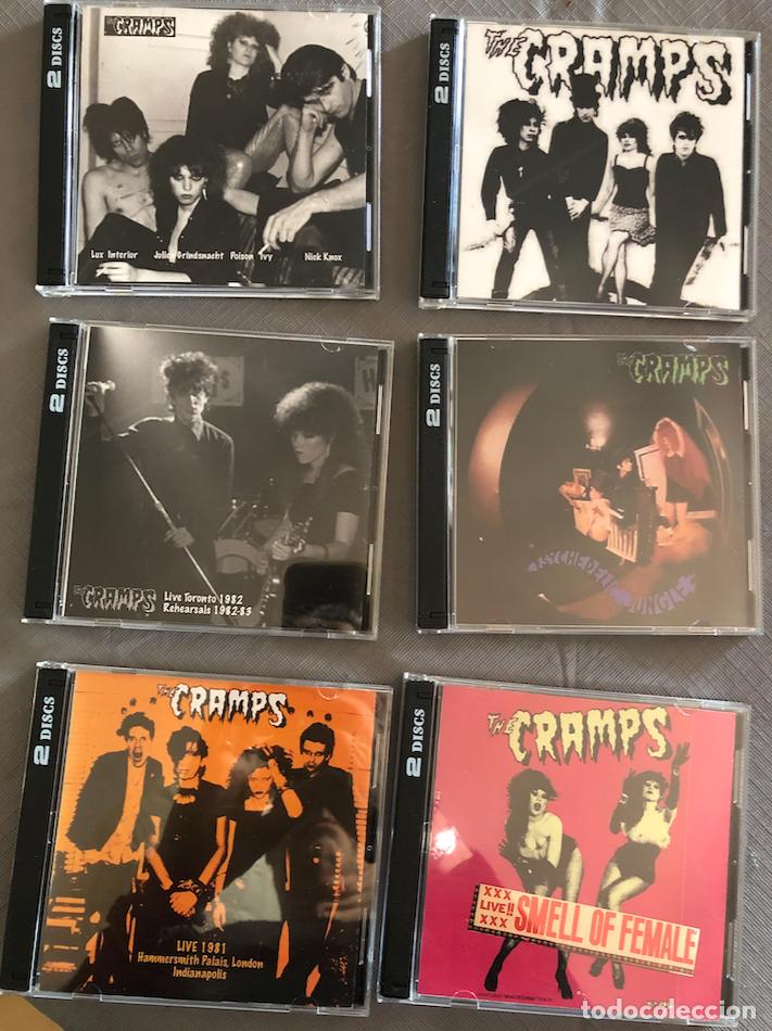 CDs de M&uacute;sica: The Cramps. Colecci&oacute;n 12 CDs (6x2) 1980-1983 Kid Kongo Powers' years. Ver fotos.