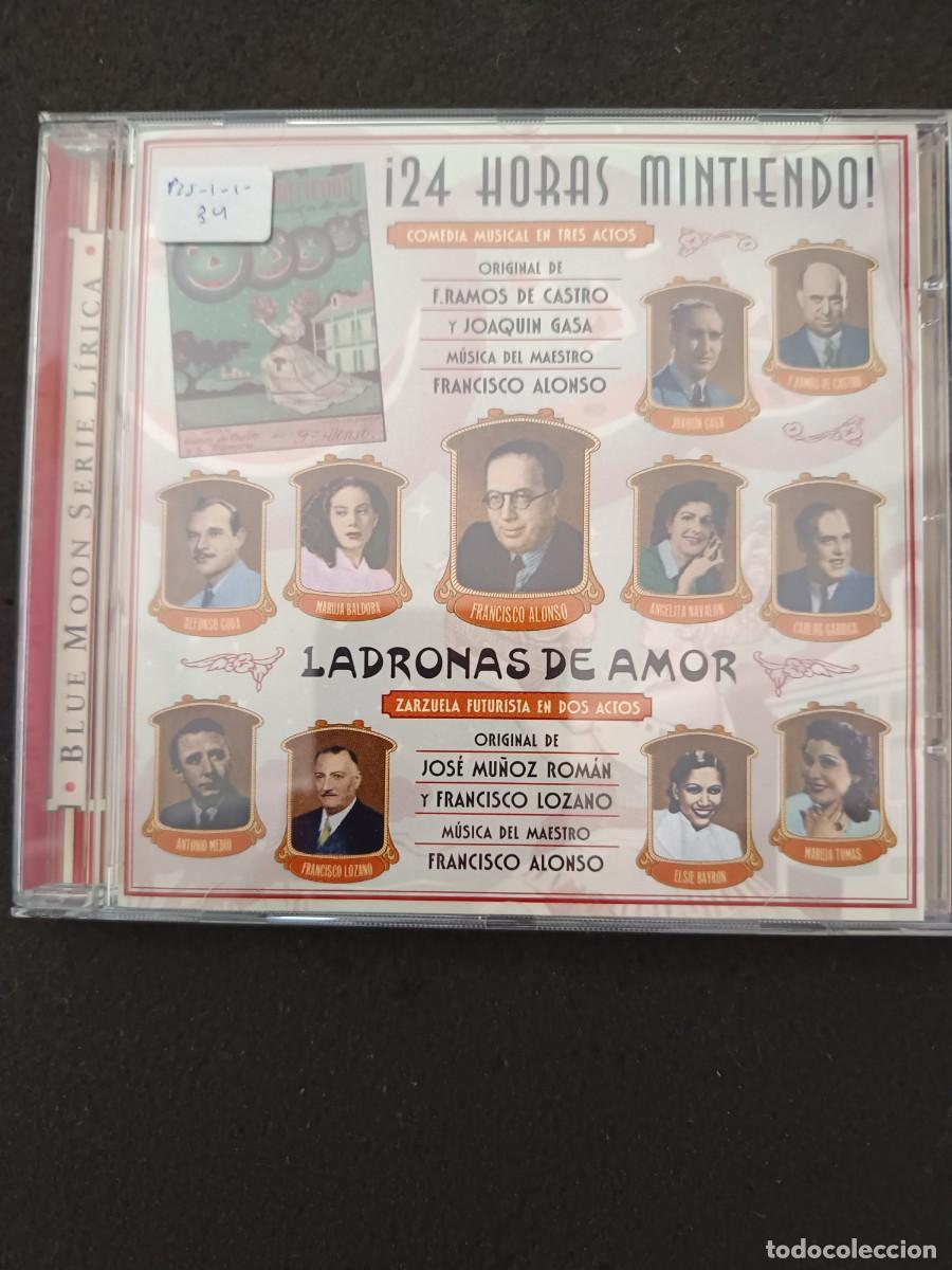CDs de M&uacute;sica: 24 HORAS MINTIENDO / LADRONAS DE AMOR