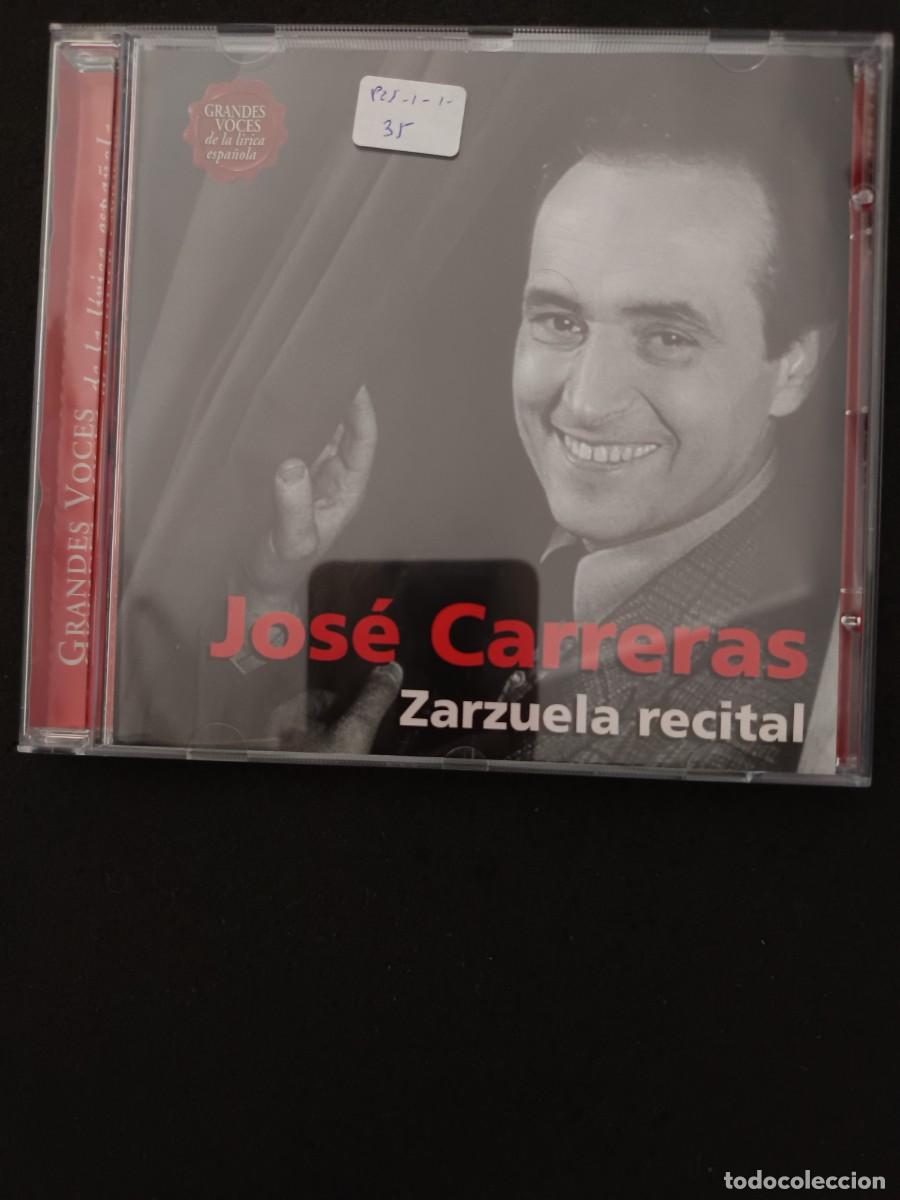 CDs de M&uacute;sica: JOS&Eacute; CARRERAS. ZARZUELA RECITAL