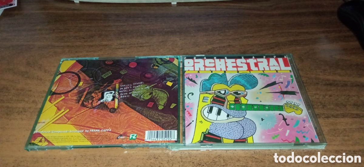 CDs de M&uacute;sica: Frank Zappa &lrm;&ndash; Orchestral Favorites (1979. Remastered 1995)