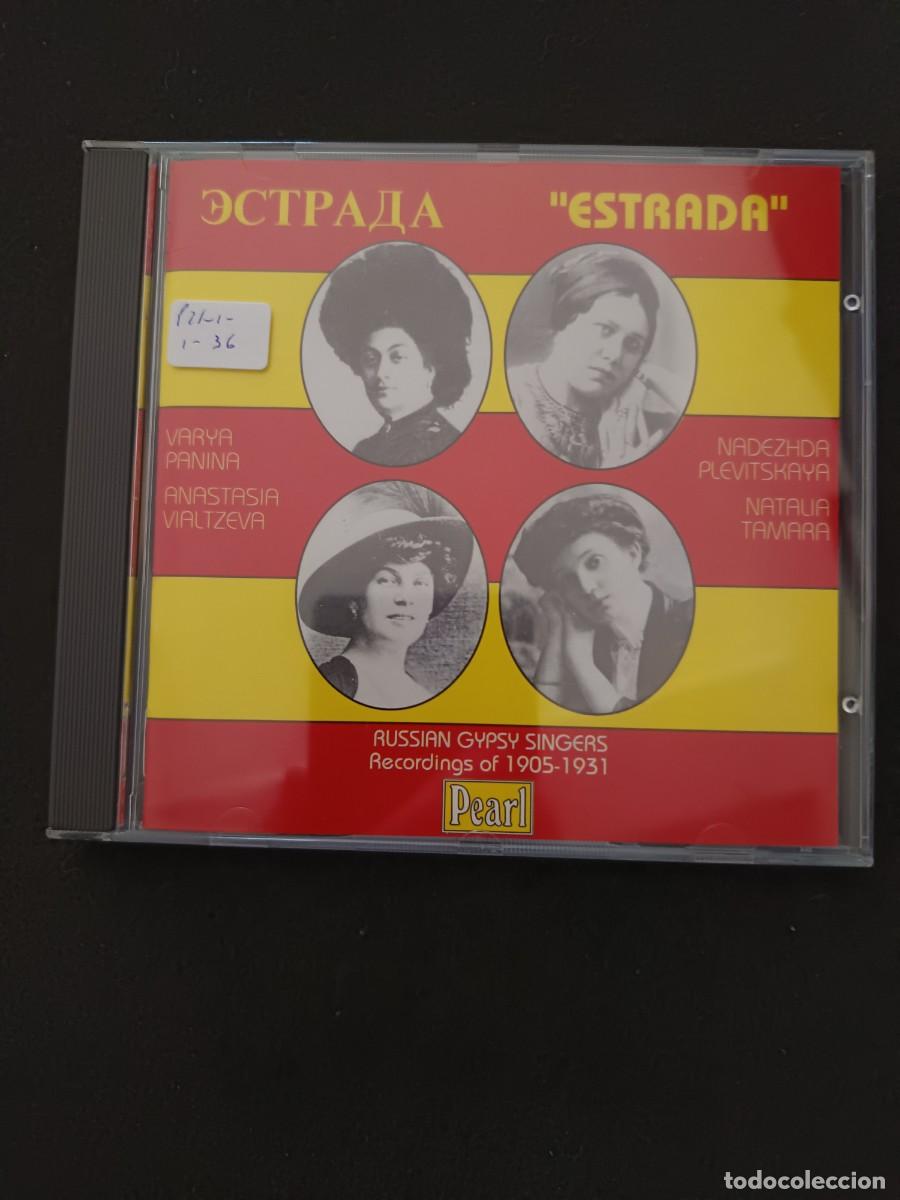 CDs de M&uacute;sica: &rdquo;ESTRADA&rdquo;. RUSSIAN GYPSY SINGERS. RECORDINGS OF 1905-1931 (PEARL)