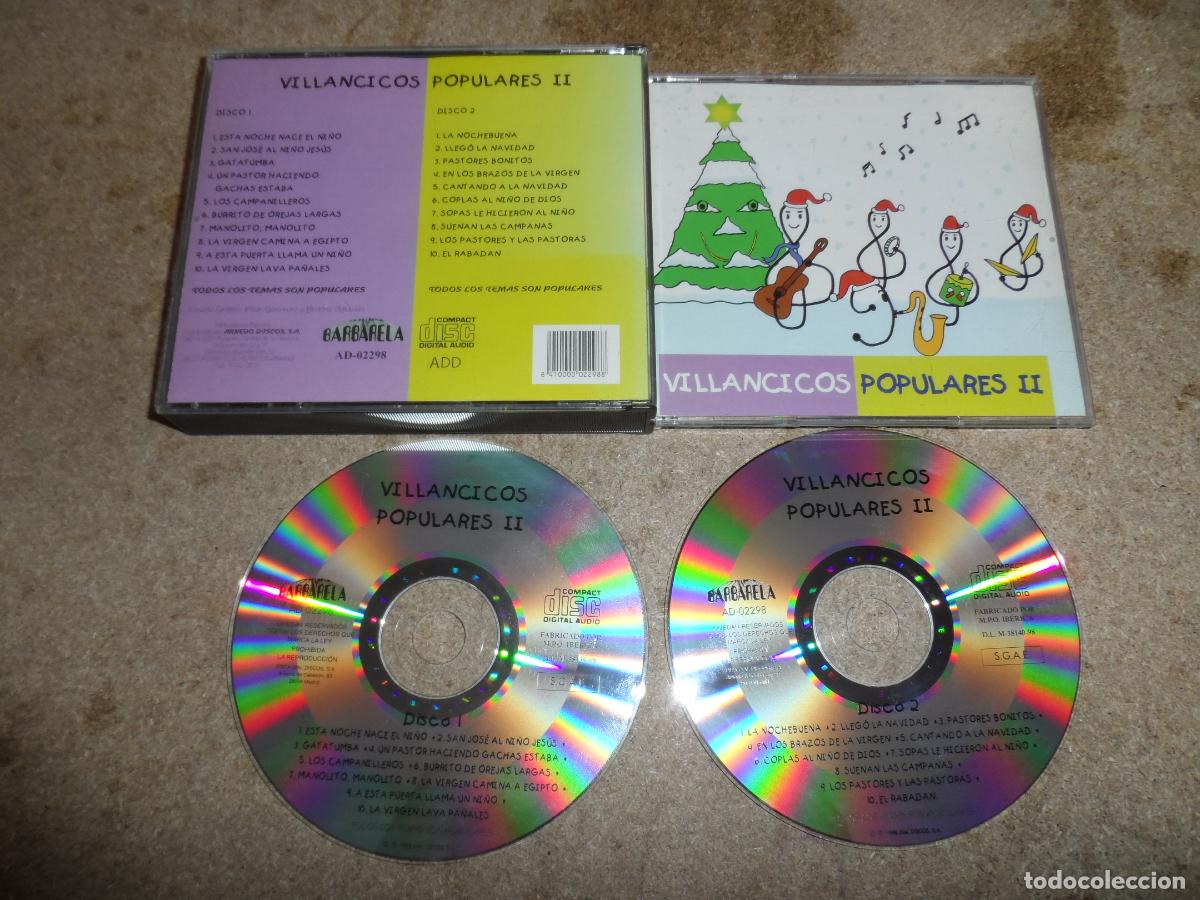 CDs de M&uacute;sica: VILLANCICOS POPULARES II - RECOPILATORIO