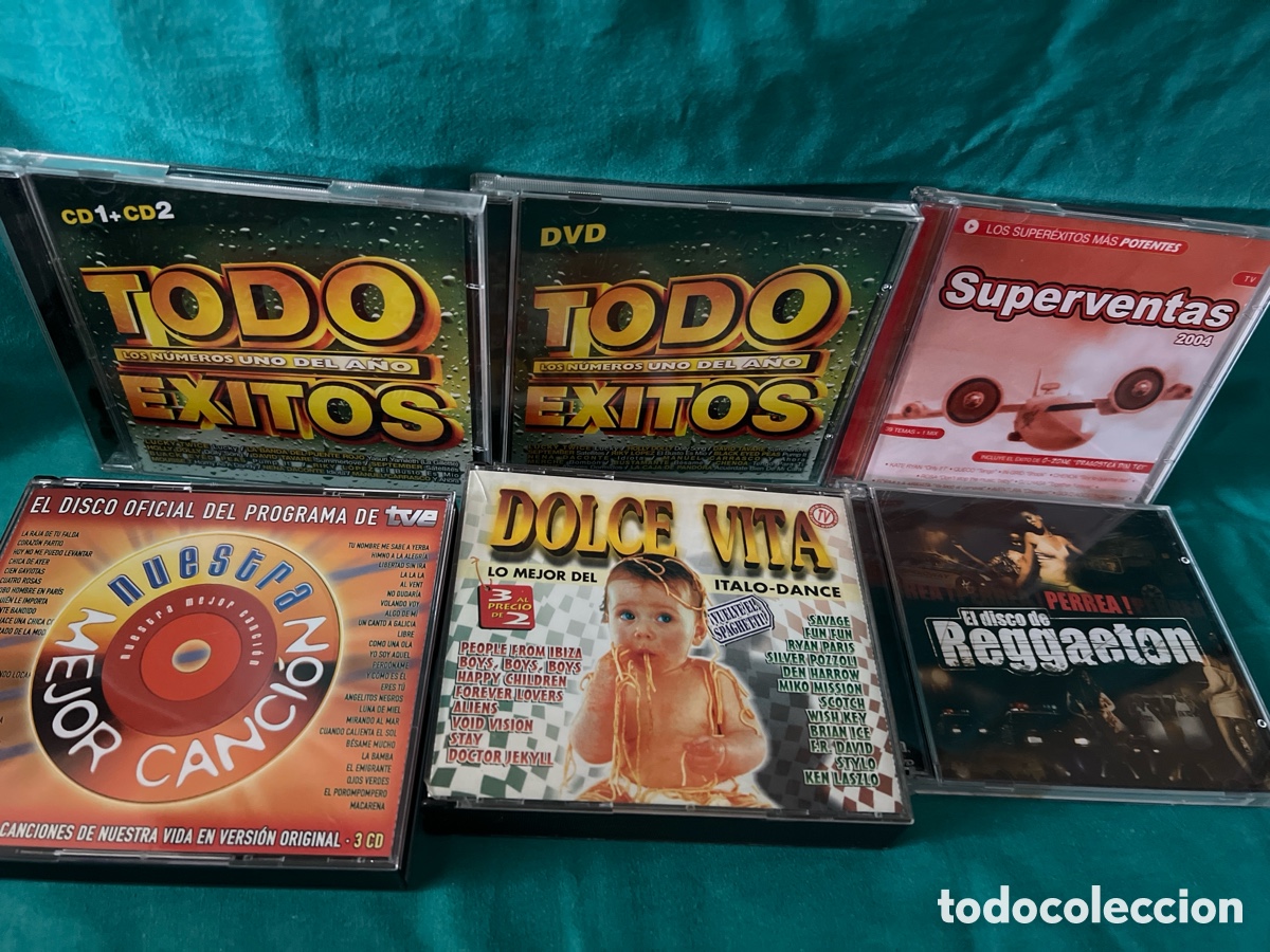 CDs de M&uacute;sica: LOTE DE CD&rsquo;S RECOPILATORIOS