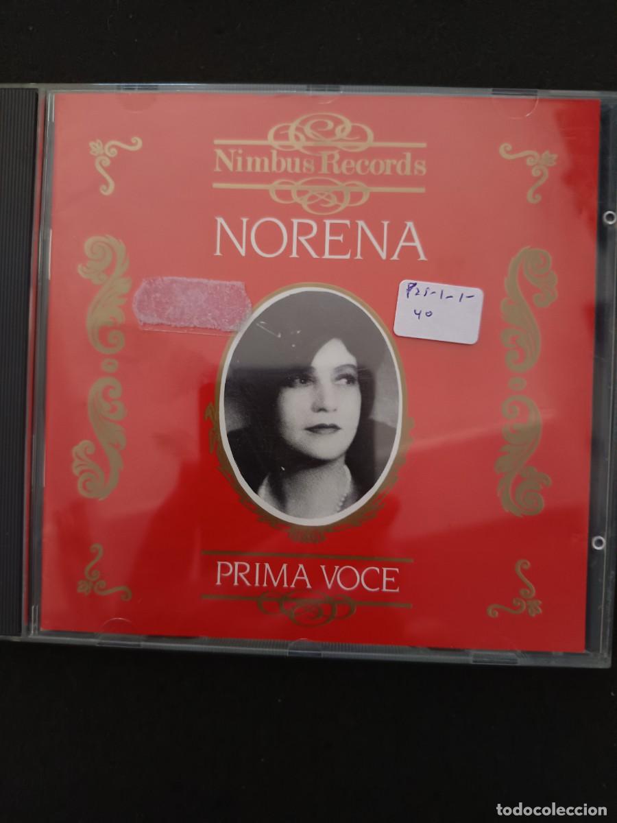 CDs de M&uacute;sica: NORENA (PRIMA VOCE. NIMBUS RECORDS)