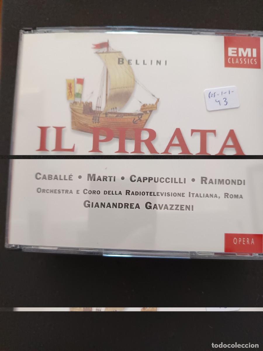 CDs de M&uacute;sica: 2 CD. BELLINI. IL PIRATA. CABALL&Eacute;, MARTI, CAPPUCCILLI, RAIMONDI. DIR.: GIANANDREA GAVAZZENI