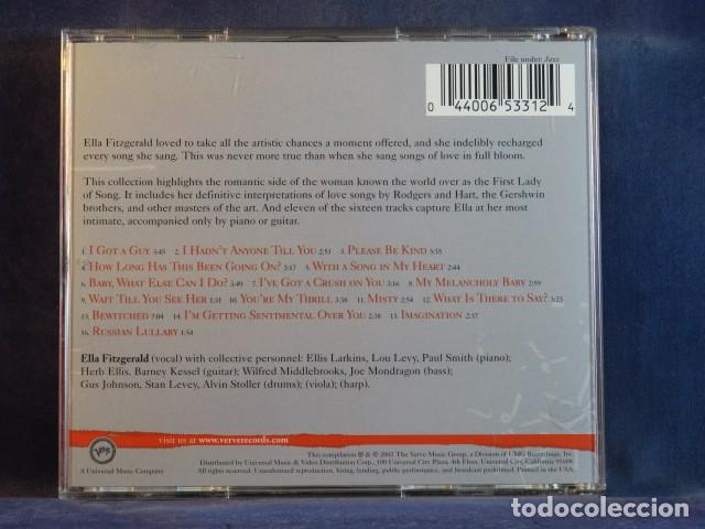 CDs de m&uacute;sica: ELLA FITZGERALD &ndash; ELLA FOR LOVERS - CD - Foto 2
