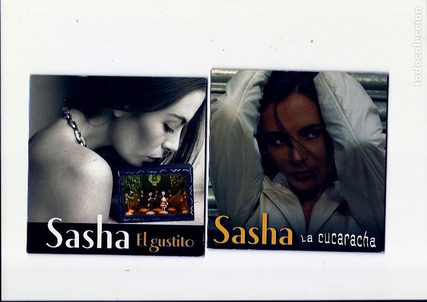 CDs de M&uacute;sica: SASHA. La cucaracha. El gustito (2 cd single)