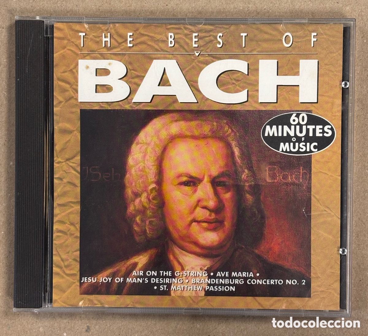 CDs de M&uacute;sica: CD. THE BEST OF BACH. 60 MINUTES OF MUSIC.