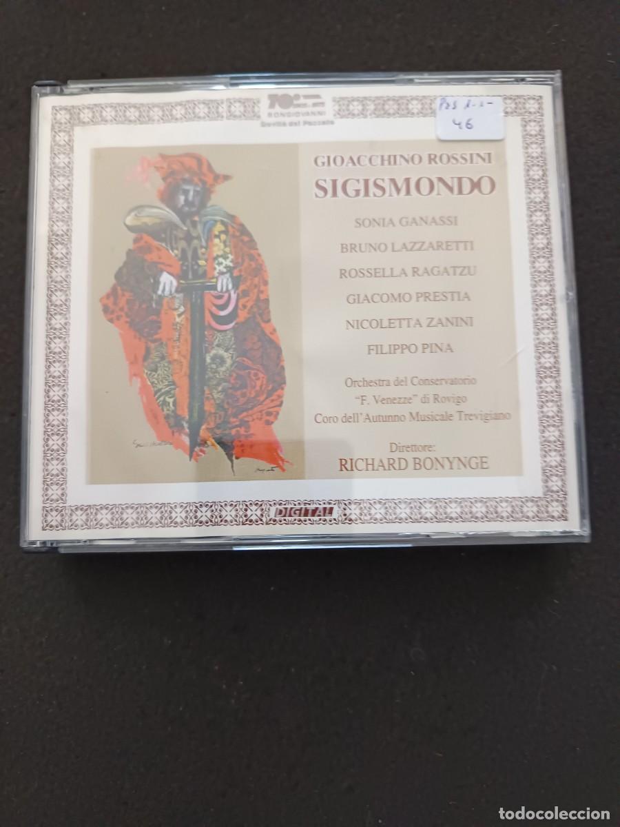 CDs de M&uacute;sica: 2 CD. GIOACCHINO ROSSINI. SIGISMONDO. DIRECTOR: RICHARD BONYNGE
