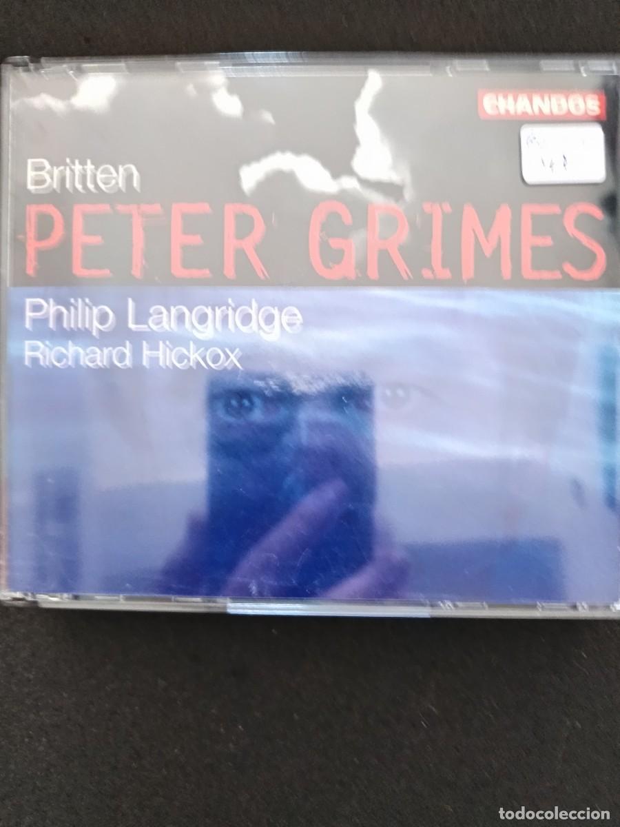 CDs de M&uacute;sica: 2 CD. BRITTEN. PETER GRIMES. PHILIP LANGRIDGE. DIR.: RICHARD HICKOX
