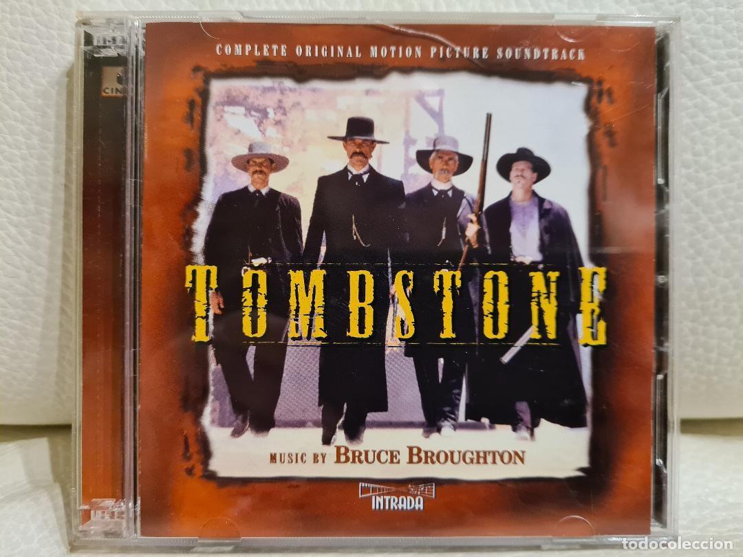 CDs de M&uacute;sica: 2 CD de la Banda Sonora de Tombstone - Bruce Broughton - Edici&oacute;n Limitada y ampliada